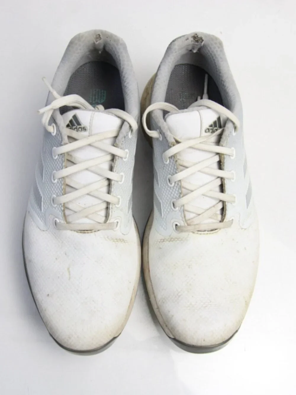 Mens used Adidas golf shoes.   Size 8